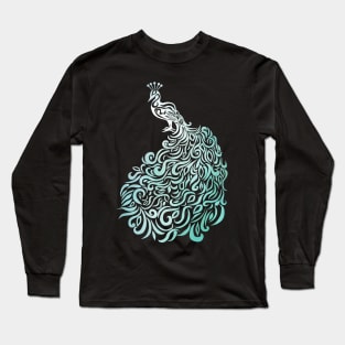 Peacock Celestial Long Sleeve T-Shirt